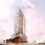 Exterior rendering of Burlington Waterfront Condos