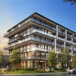 Exterior of the West Condominiums at Stationwest