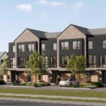 Exterior of Millcroft Towns in Burlington